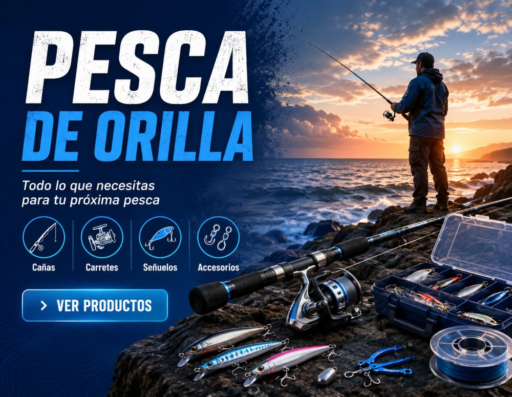 Pesca de orilla — todo para tu próxima pesca