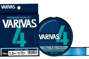 VARIVAS Multi PE X4 OCblue 150 m - 0.6 /13 Lb /0.10mm