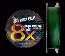 BADFISH MULTIFILAMENTO  PE LINE X8
