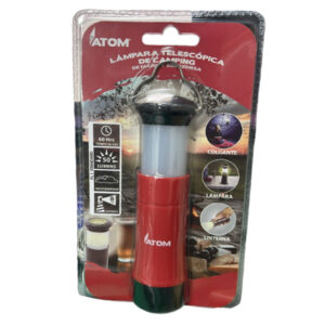 ATOM LAMPARA TELESCÓPICA DE CAMPING