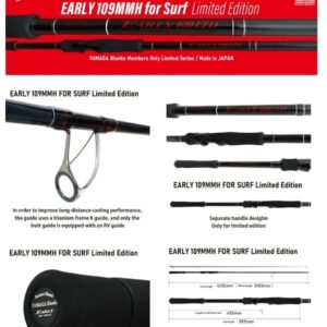 Yamaga Blanks Early for surf 109MMH Limited