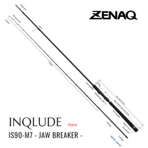 ZENAQ Caña INQLUDE IS90-M7 - JAW BREAKER