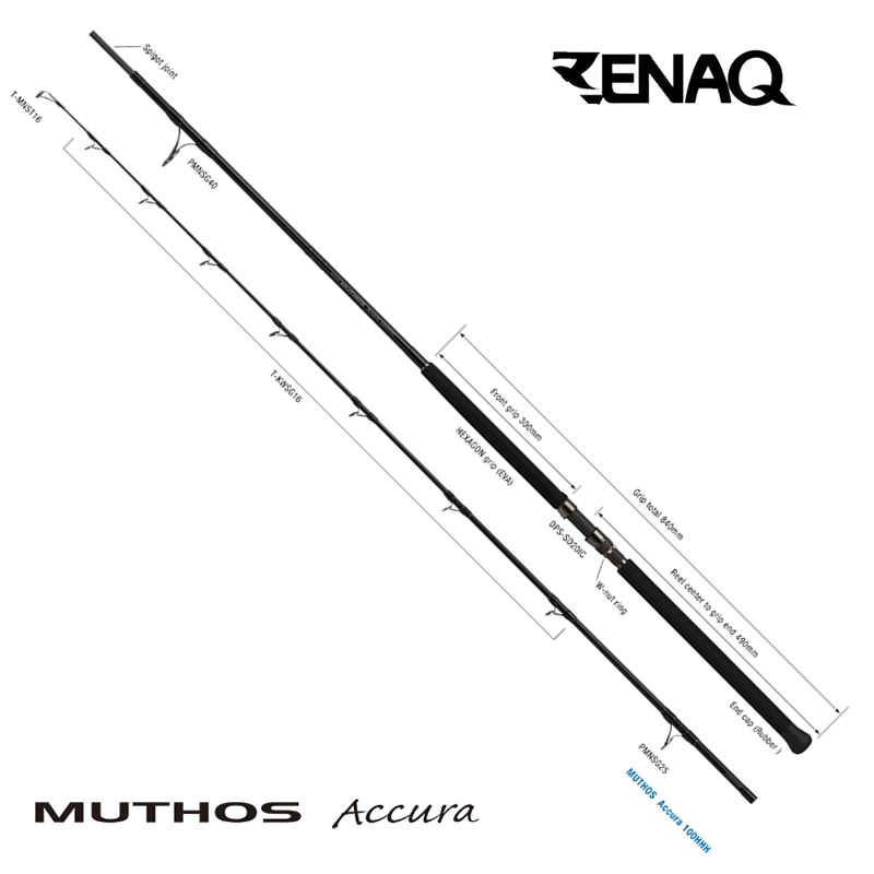 ZENAQ Caña Muthos Accura 100HHH - Imagen 2