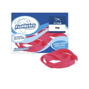 FISHBITES Carnada CRAB Longer Lasting E-Z Cangrejo - Rosado
