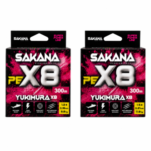 Multifilamento Sakana YUKIMURA X8 Rosado
