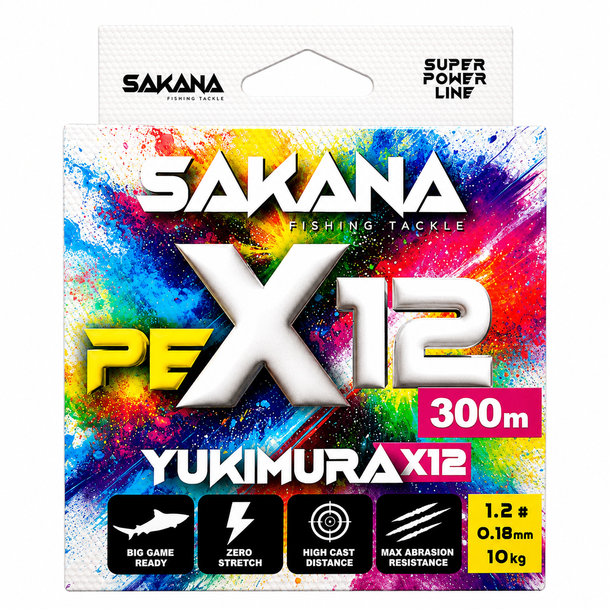 Multifilamento Sakana Yukimura X12 Multicolor - Imagen 5