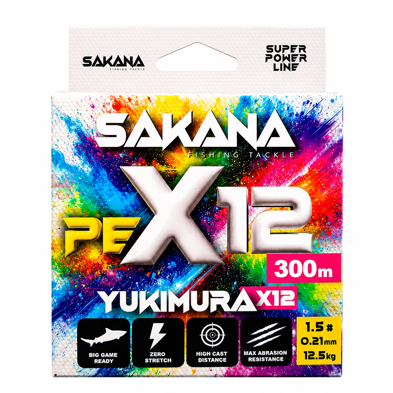 Multifilamento Sakana Yukimura X12 Multicolor - Imagen 4