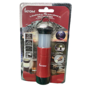ATOM LAMPARA TELESCÓPICA DE CAMPING
