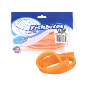 FISHBITES Carnada CRAB Longer Lasting E-Z Cangrejo - Naranjo